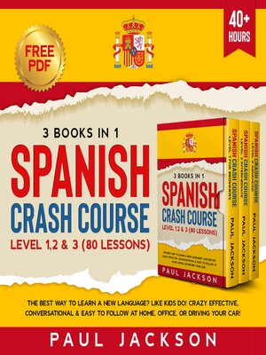 cover image of Spanish Crash Course 3 Books in 1